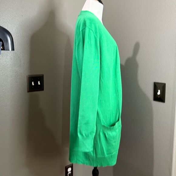 Cielo Green cardigan Sweater open front - Picture 6 of 8